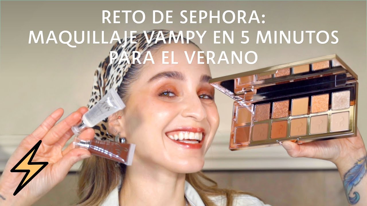 EN ESPAÑOL: Maquillaje Vampy En 5 Minutos Para El Verano : Sephora Challenge