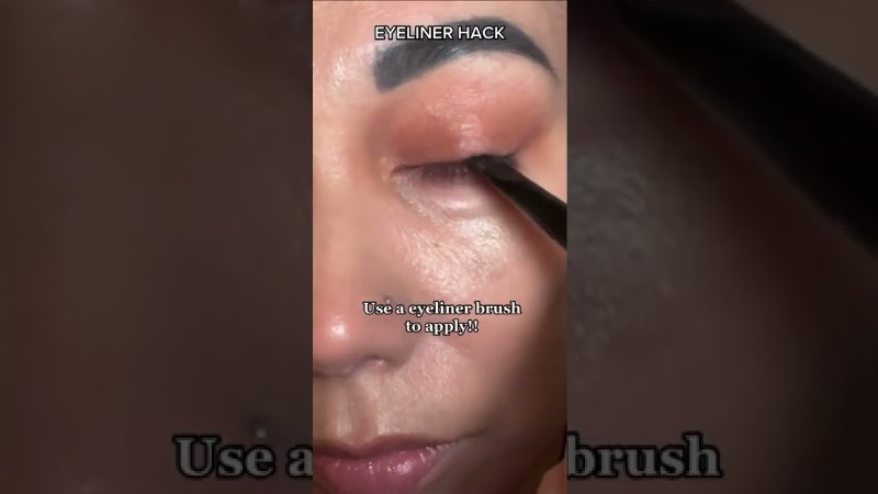image 0 From #sephorasquad Member Sonia Valencia: Eyeliner Hack You Need To Try. Credit: Vincent Ford.