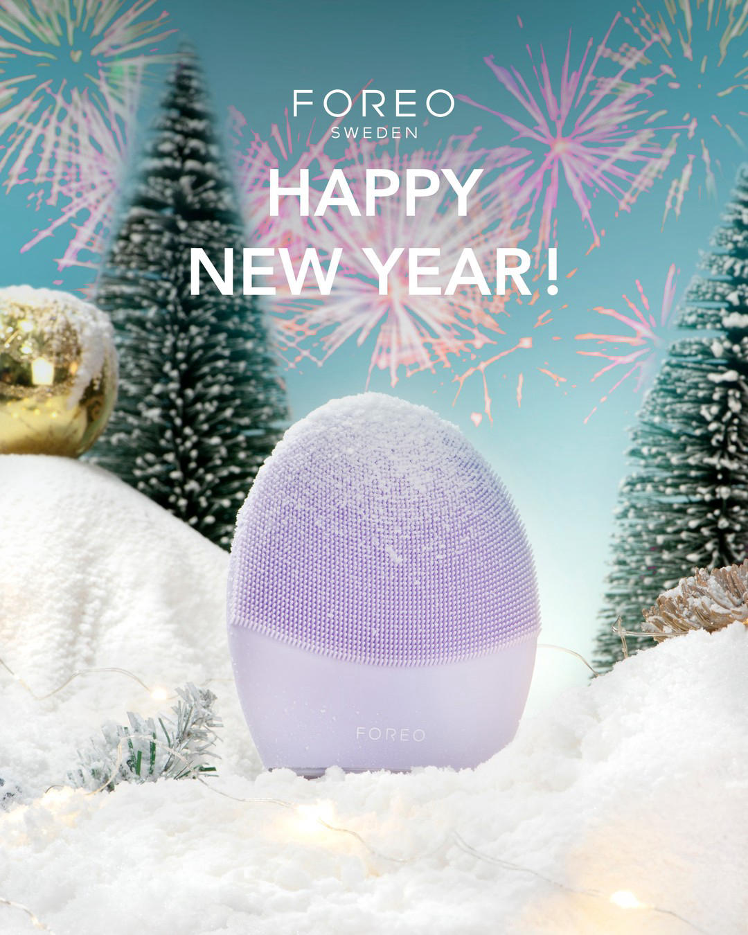 Happy New Year from all of us at FOREO