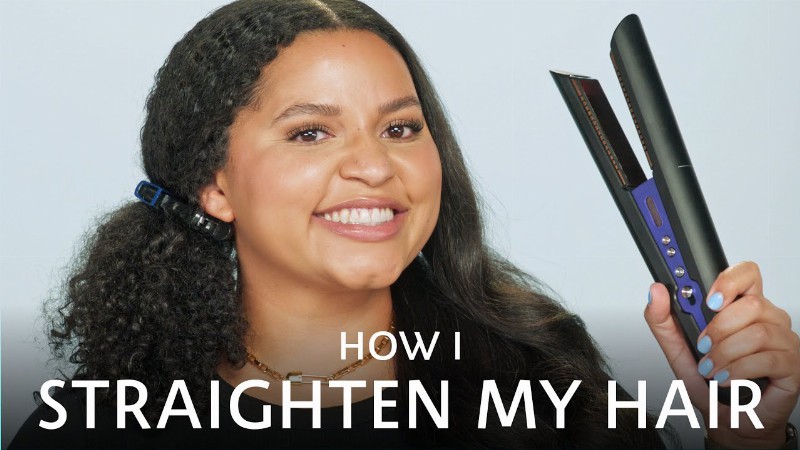 image 0 How To Straighten Natural Curly Hair At Home : Sephora
