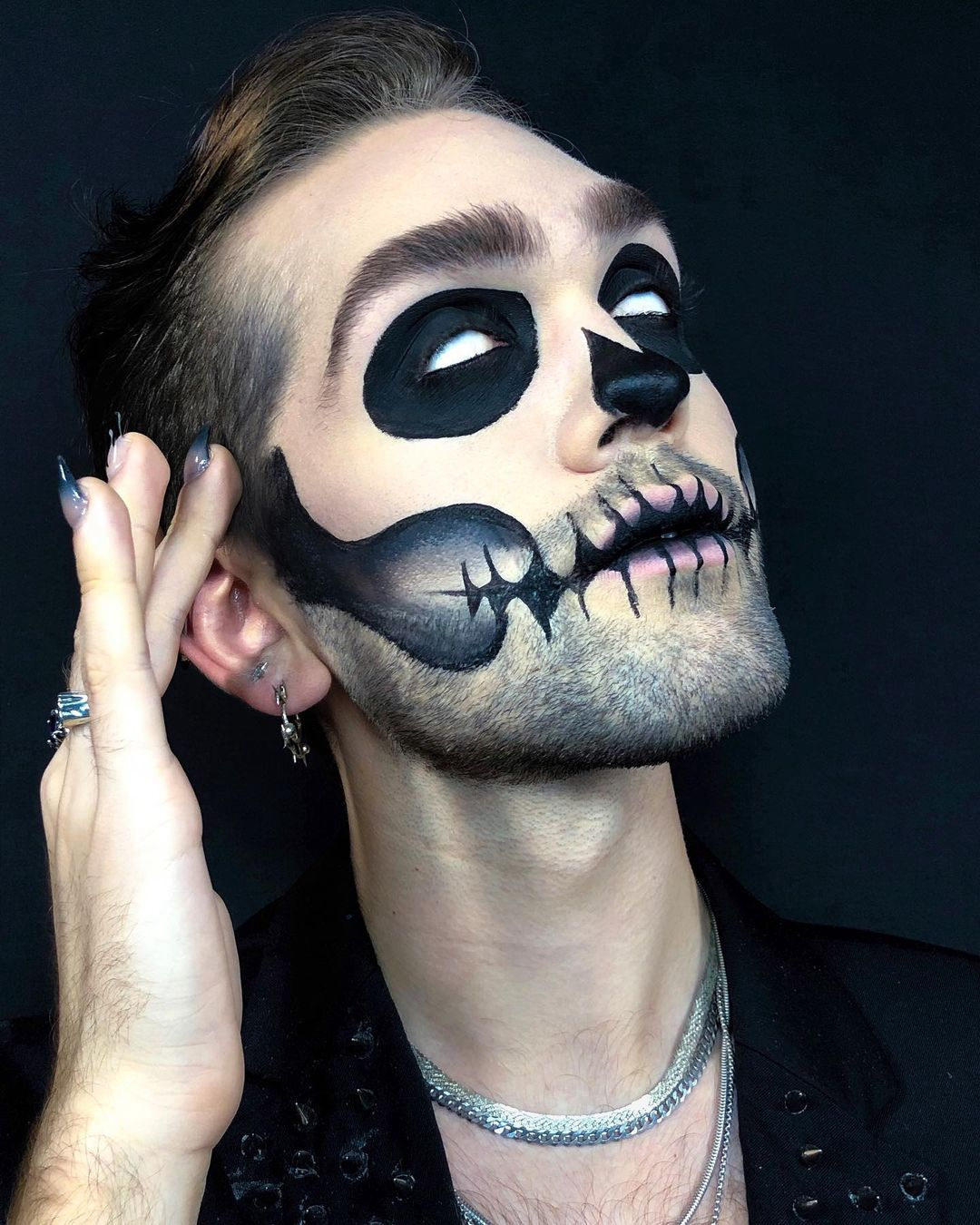 image  1 M·A·C Cosmetics - We’re literally dead over this #SkeletonMakeup
