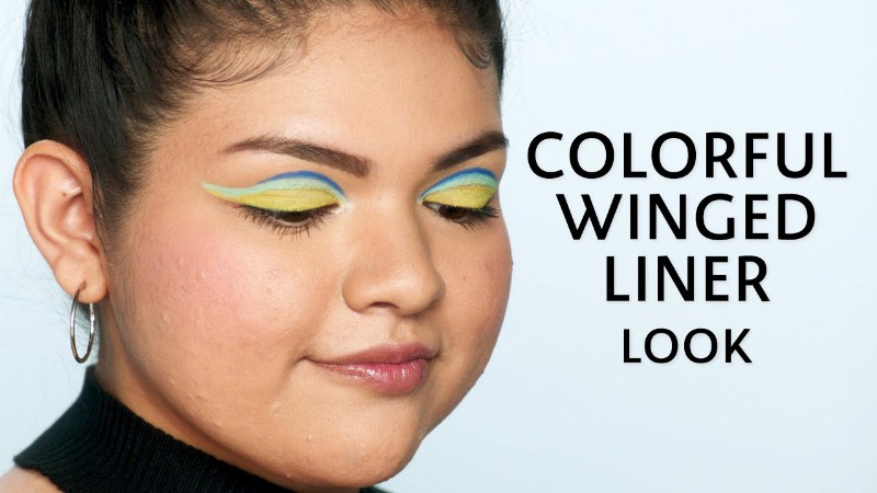 Trend To Try: Spring-inspired Colorful Winged Eyeliner : Sephora